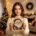thumbnail image 4 of Diy Christmas Pearl Diamond Painting Art Kit With Frame,Christmas Santa Diamond Art Craft Set for Adults, Handmade Holiday Wall Decor, Beginner Painting Kit for Christmas Home Decoration, 4 of 6