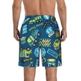 thumbnail image 3 of Naloa Dump Truck Men's Beach Shorts, Surfing shorts, Swim trunks, Quick Dry Swim Trunks for Surfing Beach Fun - Medium, 3 of 9