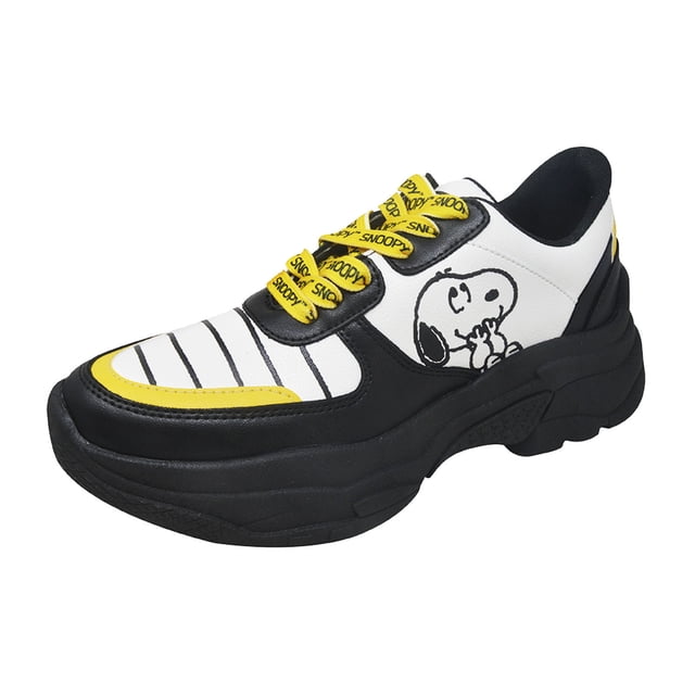 Tenis sneakers De Snoopy Peanuts Casual Para Dama Peanuts PN-GI2000-BAAA