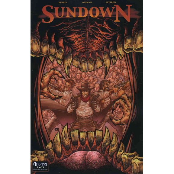 Sundown #2 VF ; Arcana Comic Book