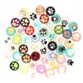 thumbnail image 3 of 50 Uds. Ojos de cristal para muñecas para coser DIY, accesorios para manualidades, ojo de gato, dragón, ojo de dinosaurio, cabujón redondo, 3 of 5