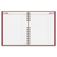 thumbnail image 3 of Brownline C550C-RED CoilPRO Daily Planner  Ruled  1 Page-Day  7.88 x 10  Red  2013, 3 of 5
