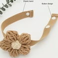 thumbnail image 2 of Hole Free Curtain Strap,Decorative Buckle Design Tassel Curtain Drapery Braided Buckle Home, 2 of 9