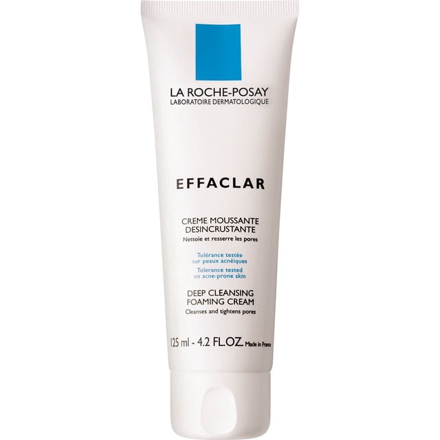 Crema Espumosa La Roche Posay Effaclar limpiadora para piel grasa 125 ml