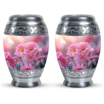SUBSH Petals Flower Urn - Small Urns for Ashes - Little Urn - Urn for Adult Female Ashes - Urns for Mom - Human Remains Urns (Size - 3inch,2pcs)