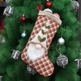 thumbnail image 5 of CSCHome Christmas Stock Decorations, Christmas Stockings with Faceless Dolls Decorative, Christmas Tree Decoration for Door Window Hanging Decor, 5 of 8