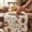 B, variant on Thanksgiving Table Runner, 13"x 72" Watercolor Orange White Pumpkin Fall Table Runner, for Farmhouse Halloween Holiday Home Decoration