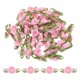 thumbnail image 1 of Uxcell 30 Pcs Rosas de Cinta Rosa 5/8"x1-3/16" Rosas Mini para Aplicaciones de Costura Manualidades Pequeños Lazos de Satén Rosas Flores Artificiales, 1 of 5