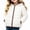 White, variant on DJDLJWCJ Girls Quilted Jacket Thicken Warm Full Zipper Puffer Jacket Solid Color Thermal Down Coat Pink Size 3T