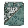 thumbnail image 3 of Juego de cama Nueva Caledonia - Hojas y tortugas, 3 of 6