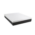 thumbnail image 4 of Pemberly Row Modern Metal/Fabric Zoned King Split Mattress & 2 Bed Base in White, 4 of 8