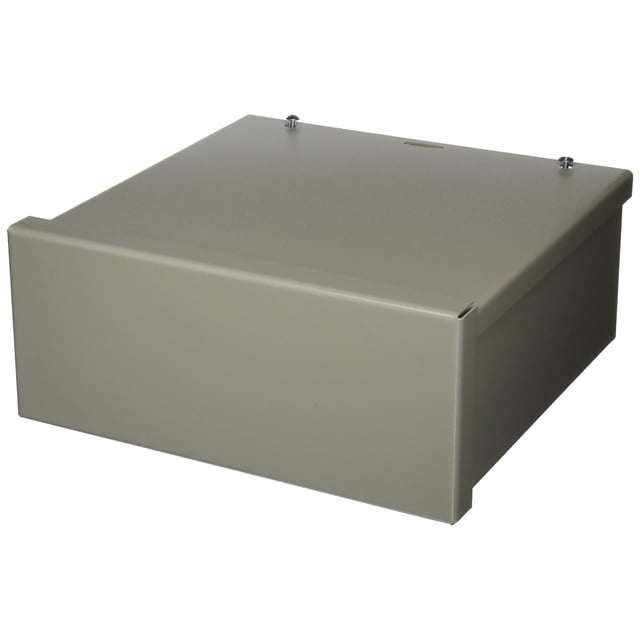 Wiegmann RSC101004 RSC-Series Wall-Mount Enclosure NEMA 1/3R Lift-Off Screw Cover with Knockouts, Carbon Steel, 10" x 10" x 4"