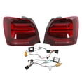 thumbnail image 2 of Taillights Assembly Led Brake Lamp Reverse Light Fog Light Running Light VLAND Full LED Tail Lights Cherry Red Lens Dynamic Turn Signal Lamp IP67 Waterproof For RHD, 2 of 8