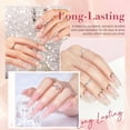 thumbnail image 2 of Kit de uñas AZUREBEAUTY Jelly Dip Powder con purpurina transparente, 2 of 8