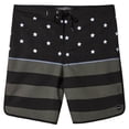 thumbnail image 3 of O'Neill Mens Hyperfreak 19 inch boardshorts Apollo Red white blue 29, 3 of 10