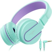 AILIHEN I35 Kid Headphones with rophone Volume Limited Childrens Girls Boys Teens Lightweight Foldable Portable