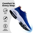 thumbnail image 5 of B BESUNEW Men's Athletic Running Shoes Lightweight Breathable Tennis Walking Sneakers for Gym Jogging Sports US 7-13, 5 of 14