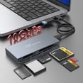 thumbnail image 2 of Nueva 6-En-1 CFexpress Tipo A Lector de Tarjetas USB3.2 Multi-Tarjeta de Lectura Simultánea 10GBps SD/TF//XD/MS/CFe-A Lector de Tarjetas, 2 of 5