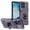 Purple, variant on Fashion Case with Holder Stander Kickstand Drop Resistant Shockproof Case For Motorola Edge 2024 For Moto Edge 2024