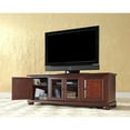 thumbnail image 5 of HomeStock French Flair 60-inch Low-Profile TV Stand, Vintage Mahogany Finish, 18 x 59.75 x 21 inches, Fits most 60" TVs, Integrated Cable Mangament Holes, Modern Storage Tv Stand Console, 5 of 10
