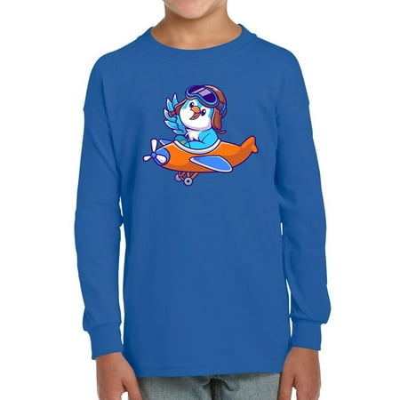 

Cute Bird On Airplane Long Sleeve Toddler -Image by Shutterstock 2 Toddler