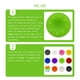 thumbnail image 4 of Inteprter Paquete de 2 Gamepad Thumbstick cubierta de silicona Joystick Caps controlador de juegos accesorios reemplazo de piezas de repuesto Videojuegos y accesorios Verde, 4 of 6