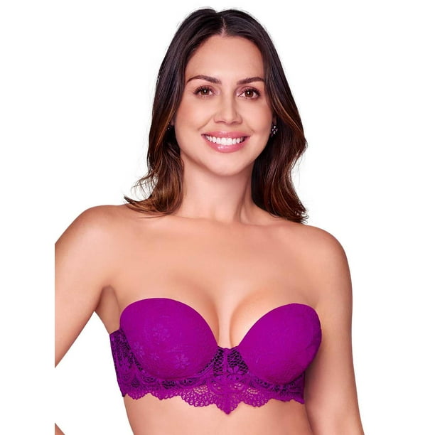 Bra strapless Push Up Ilusión 7369 fucsia 38C - Main Image