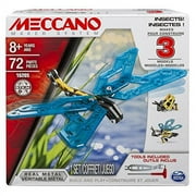 Meccano, 3 Model Building Set, Insects, 72 Pieces, For Ages 8+, STEM Education