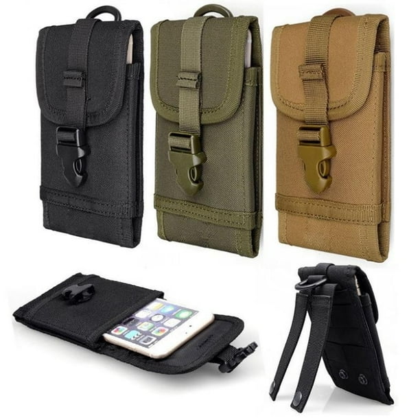 Tactical Military Molle Cell Phone Pouch Case Belt Bag For