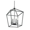 thumbnail image 4 of Savoy House 1-322-6-89 Townsend 6 Light Foyer Pendant in a Matte Black Finish (24" W x 36.5" H), 4 of 5