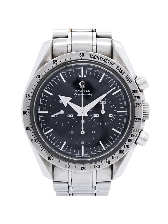 Pre-Owned Omega Speedmaster First Replica 3594.50 Black Dial Men's Watch
