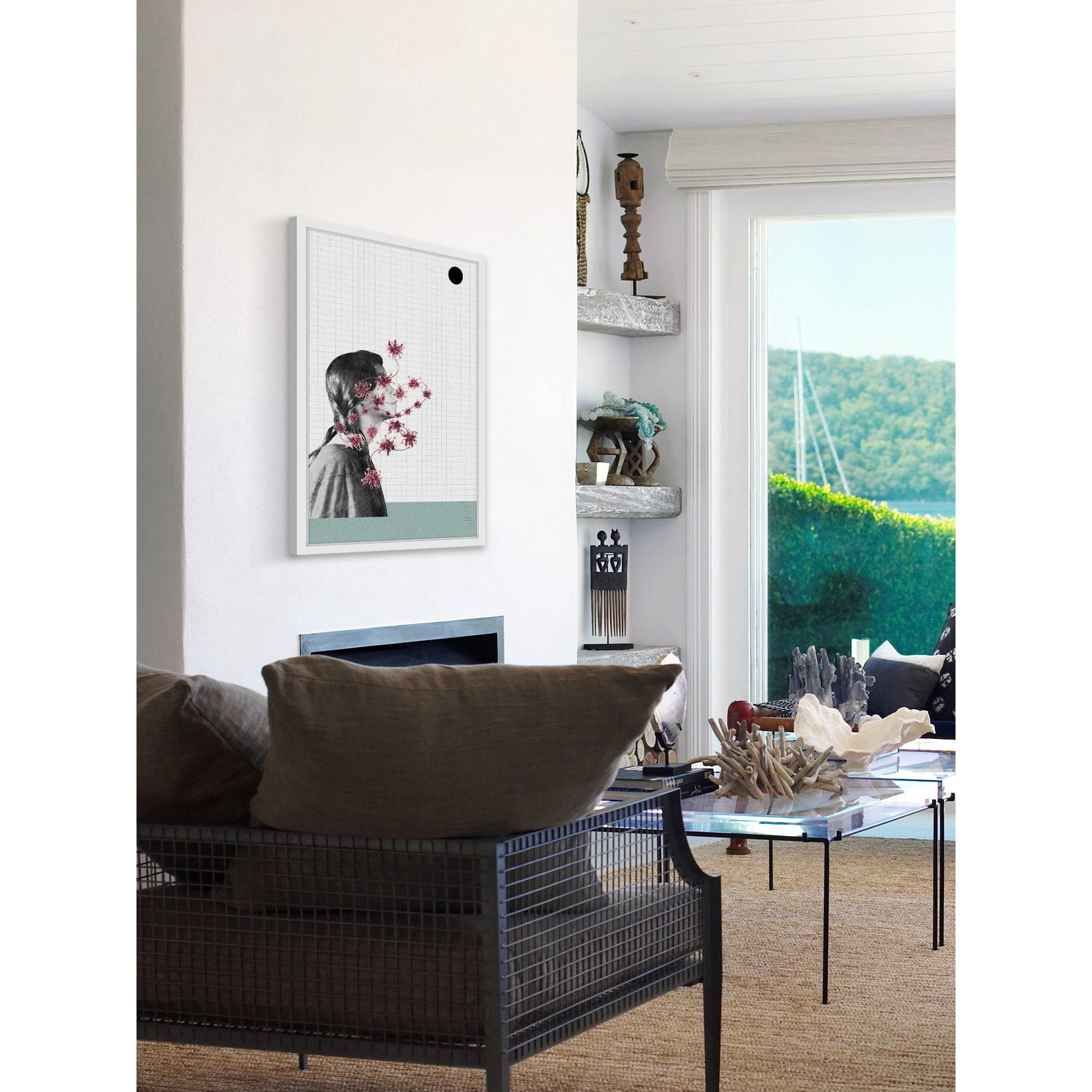 Marmont Hill "Cara Vegetal Nina II" by Bengoa Vazquez Framed Painting Print