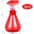 thumbnail image 2 of botellas de spray, rociador vacío de plástico, bomba recargable, botella de spray vacía, rociador de agua para jardín, cabello, plantas, azul, rojo, 500 ml Ormromra ZSY-1474, 2 of 5