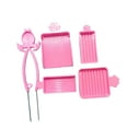 thumbnail image 3 of segolike 5 Pieces Fuse Bead Picking Tray Kit Align Tray for Artwork Crafting Projects pink, 3 of 8