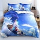thumbnail image 4 of Juego de ropa de cama con dibujos animados de Sonic The Hedgehog para niños, funda de edredón con estampado 3D de Anime Harajuku y funda de almohada, ropa de cama textil para el hogar, 4 of 5