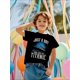 thumbnail image 1 of Boys' Titanic-Themed Graphic T-Shirt - "Just a Boy Who Loves the Titanic" Design, Soft & Breathable Polyester, Casual Summer Knit Tee for, Perfect for Weekend Outings & Playtime, Outdoor Playwear | M, 1 of 6
