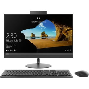 Lenovo IdeaCentre 520-24ARR F0DN0006US Touchscreen All-in-One Computer - Ryzen 5 2400GE - 8GB RAM - 1TB HDD - 23.8