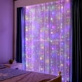 thumbnail image 2 of Asisol Curtain String Lights USB Powered 8 Modes 9.8FT 300 LED Christmas Fairy Lights with Remote Hanging Christmas Lights for Wedding Party Bedroom Wall Decorations, 2 of 8