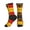 1 Black, variant on Mens Crew Socks Womens German Flag Art Workout Training Athletic Socks
