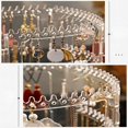 thumbnail image 4 of [QD]360 Degrees Earring Holder Acrylic Hanging Jewelry Organizer Display Stand Rack Clear Earring Tower 4 Tiers Jewelry Tree, 4 of 5