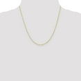 thumbnail image 4 of Auriga Fine Jewelry 10K Yellow Gold 1.1 mm Singapore Chain Necklace for Women 20", 4 of 6