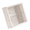 thumbnail image 2 of Wall Mounted Showcase Blind Box Figures Display Case Handicraft Storage Display Rack Dust Proof Doll Toy Storage Box White, 2 of 13