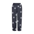 thumbnail image 5 of VEKDONE Womens Cotton Linen Pants Print Long Pants Blue L, 5 of 5