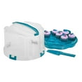 Mainstays Round Cake and Cupcake Carrier with slicer
