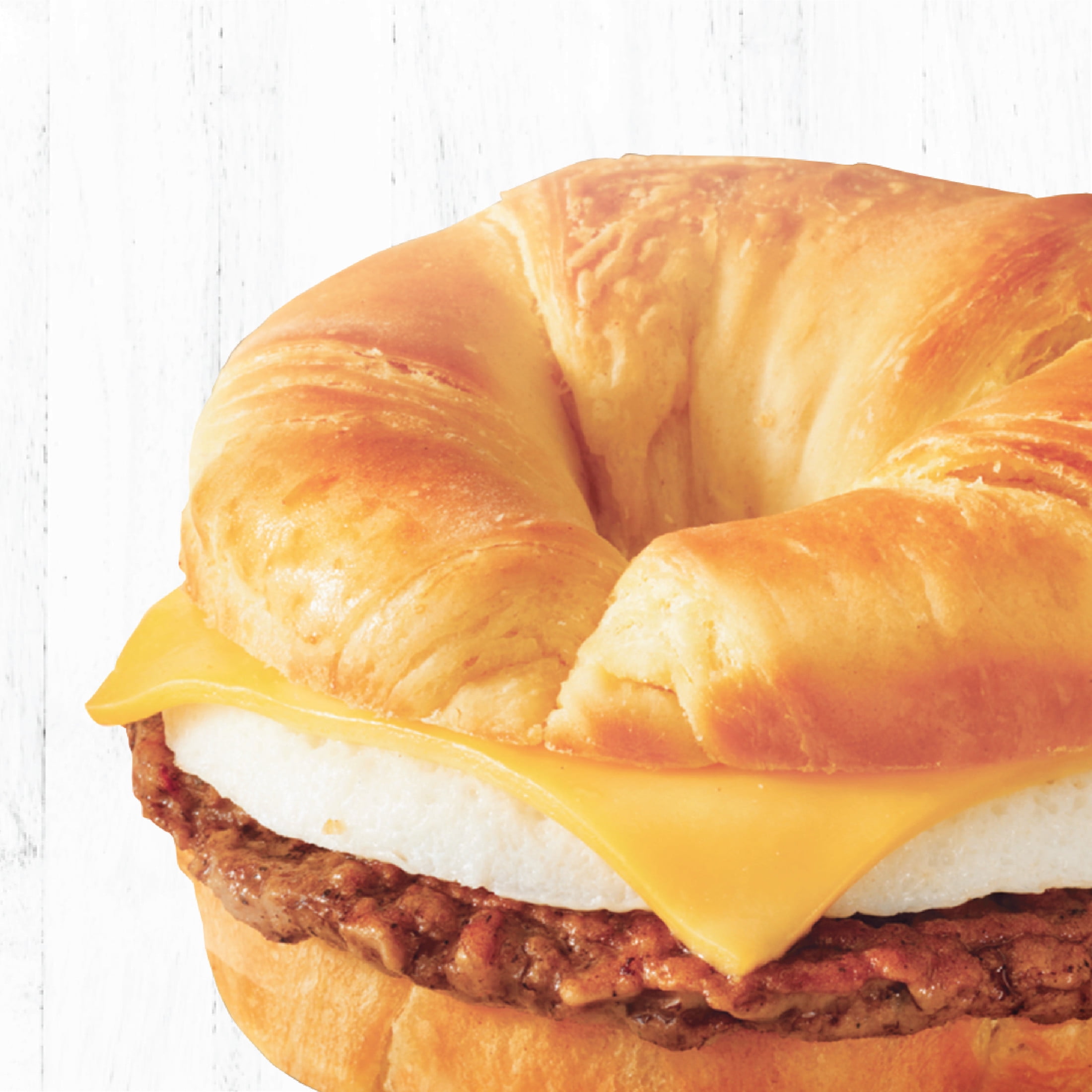 Jimmy Dean Delights Turkey Sausage, Egg White & Cheese Croissant Sandwich, 19.2 oz, 4 Count (Frozen)