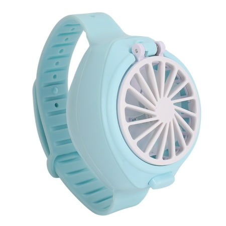 

Portable USB Watch Fan Rechargeable Folding Third Electric Mini Fan for Indoor and