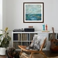 thumbnail image 4 of Art.com Seascape Sketches I Art Print by Silvia Vassileva, Brown Frame Wall Art, 38" x 38", 4 of 5
