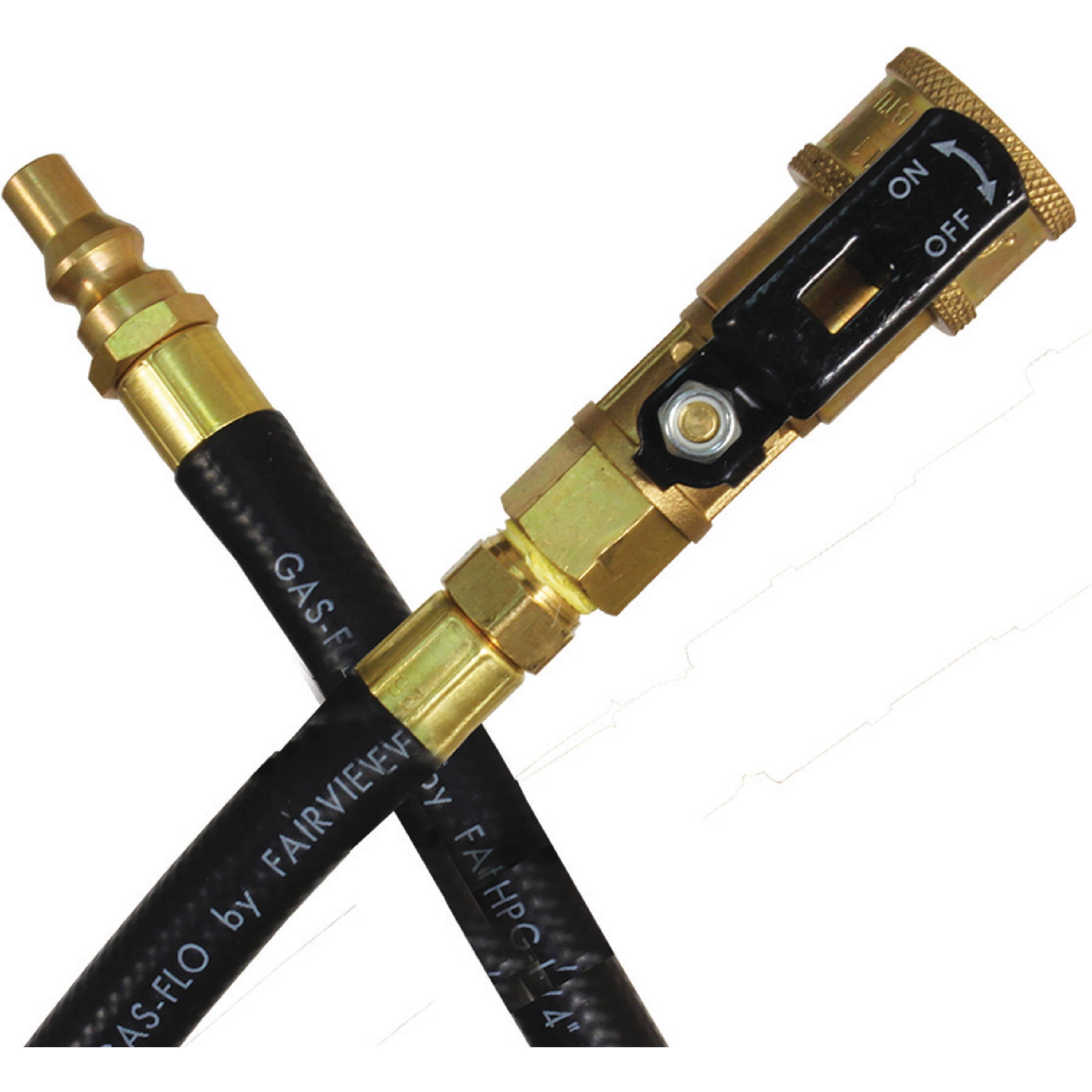 JR Products RV Rubber Appliance Hose with 1/4" Quick Disconnect Coupler