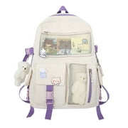 Fxbar Kawaii Backpack Toddlers School Supplies Cute Accessories Backpack For School