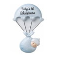thumbnail image 5 of Personalized Baby's First Christmas Ornament 2024 - My First Christmas Ornament 2024 - Baby Boy Bundle Parachute Ornament Blue, 1st Christmas Baby Ornament 2024 - Free Customization, 5 of 10